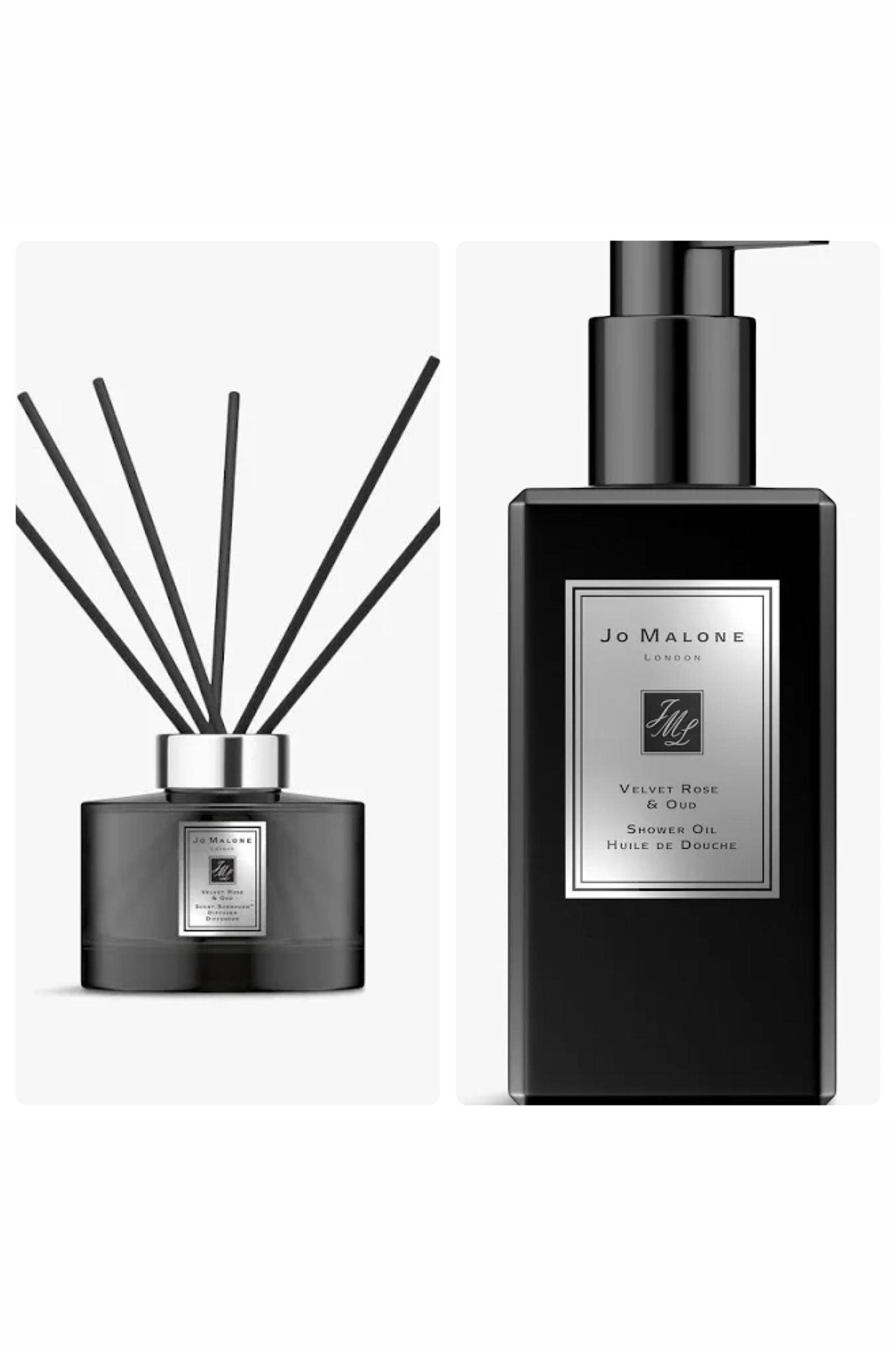 JO MALONE VELVET ROSE & OUD DIFFUSSER & SHOWER GEL GIFT SET