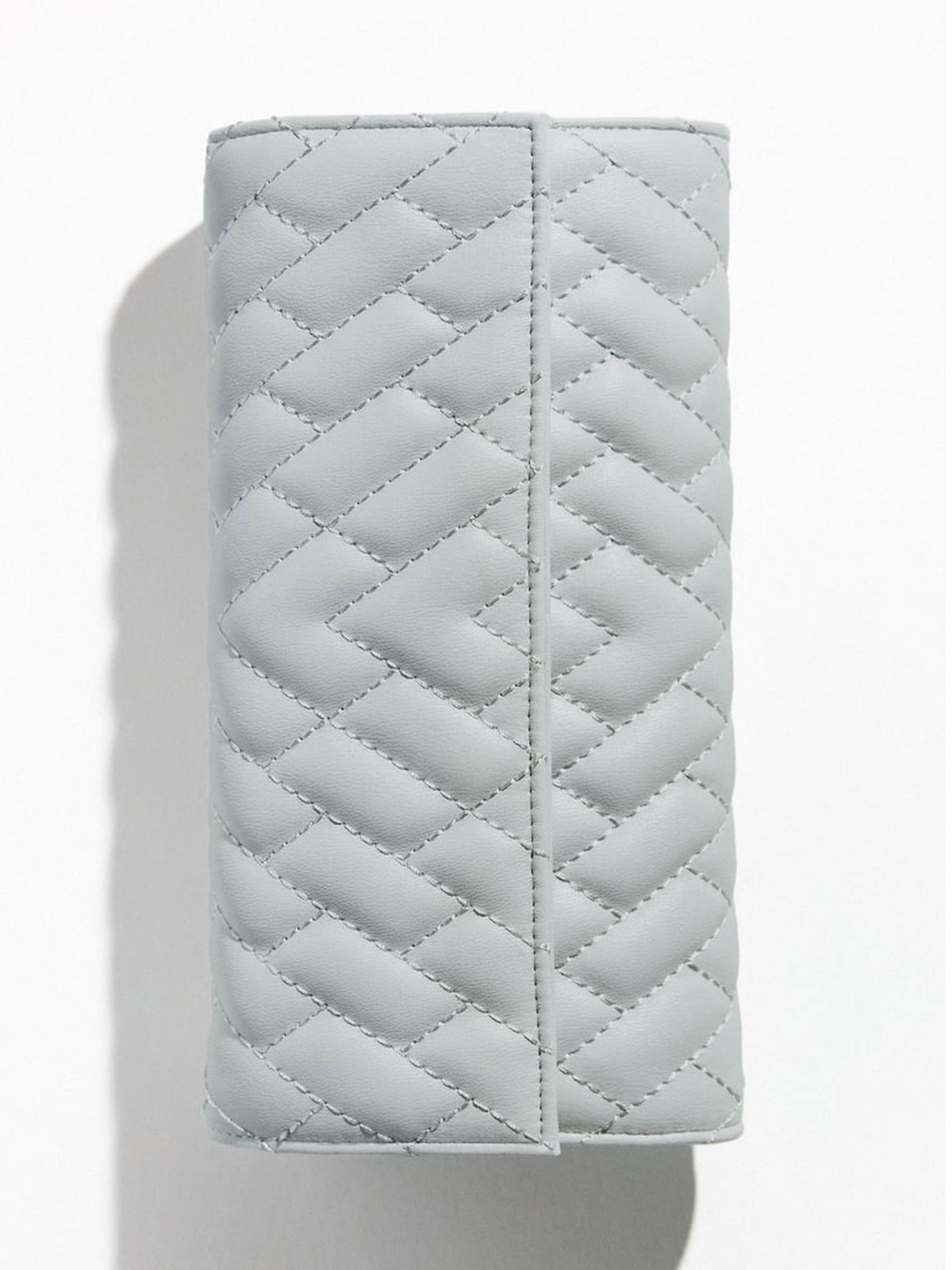 Zara Quilted Clutch Bag