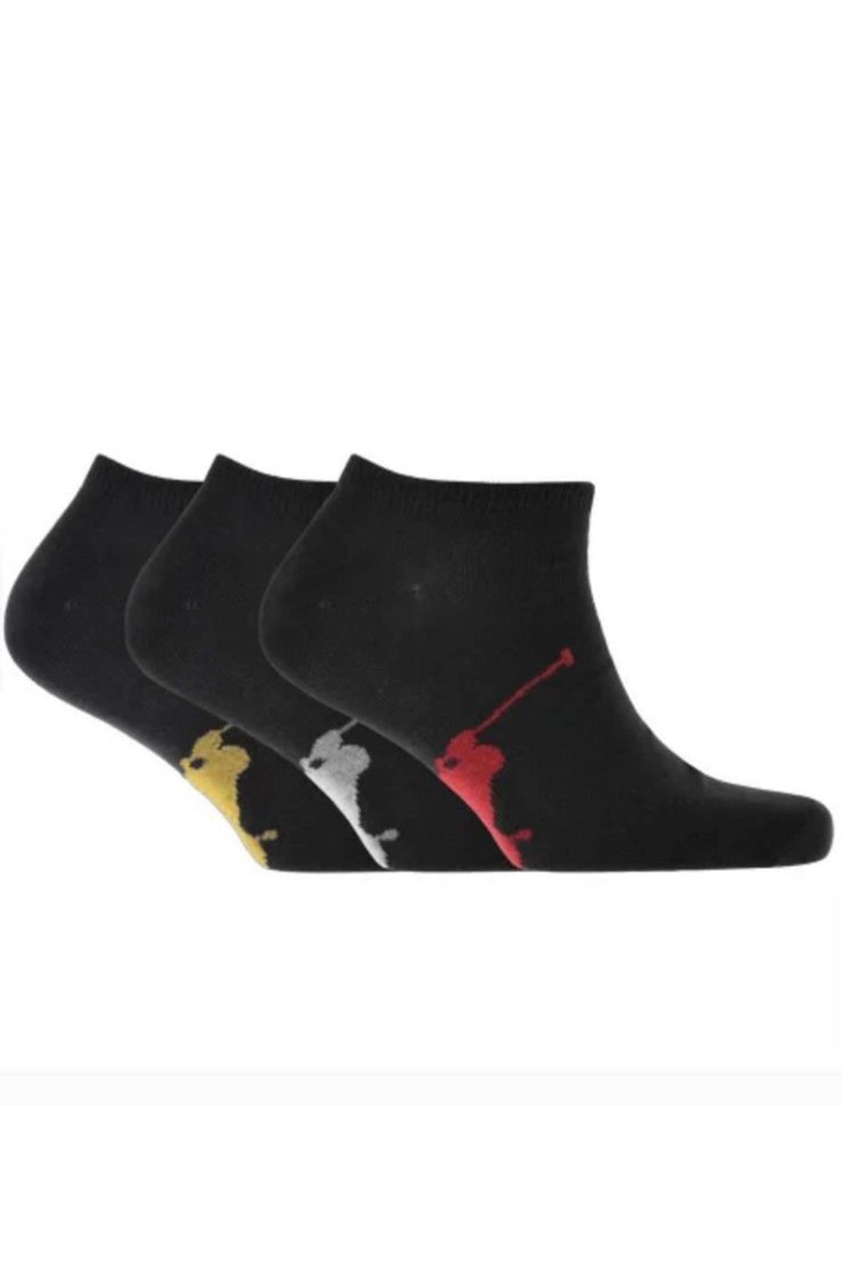 RALPH LAUREN SET OF THREE TRAINERSOCKS