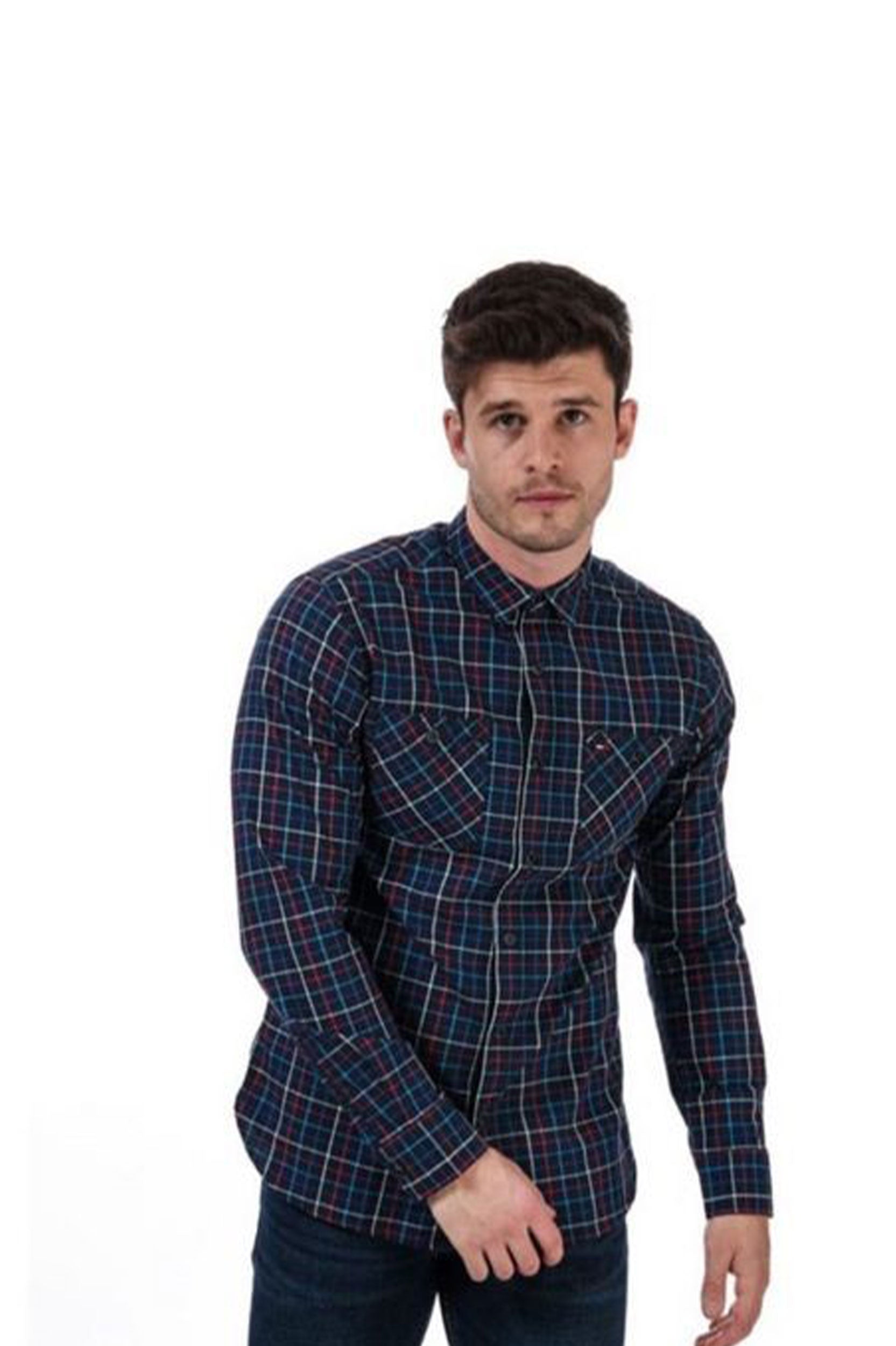 MENS TOMMY HILLFIGER CHECKED SHIRT