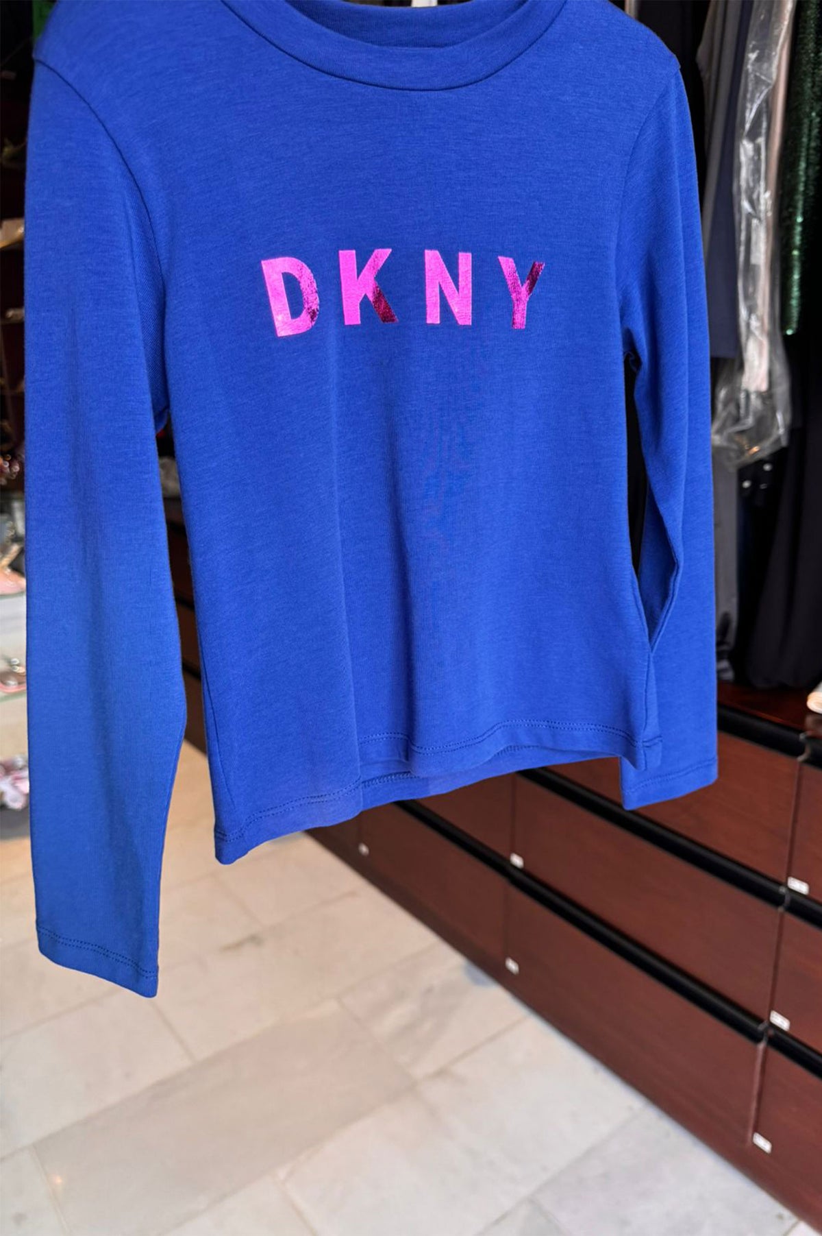 DKNY LOGO TOP FULL SLEEVE