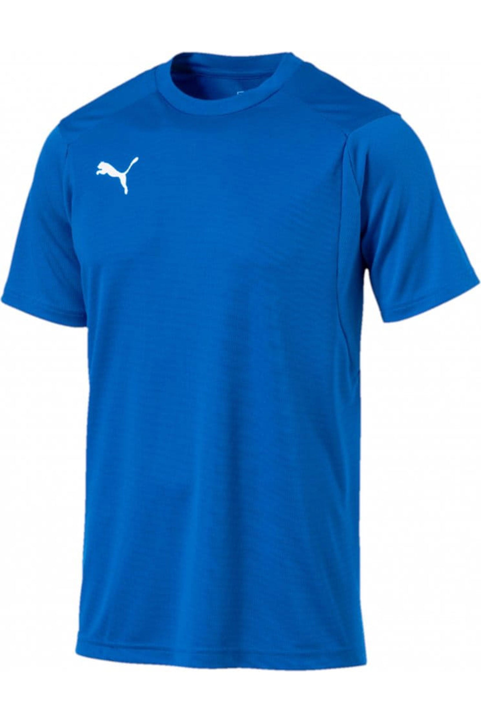 PUMA ELCTRIC BLUE T-SHIRT WITH WHITE SHORTS