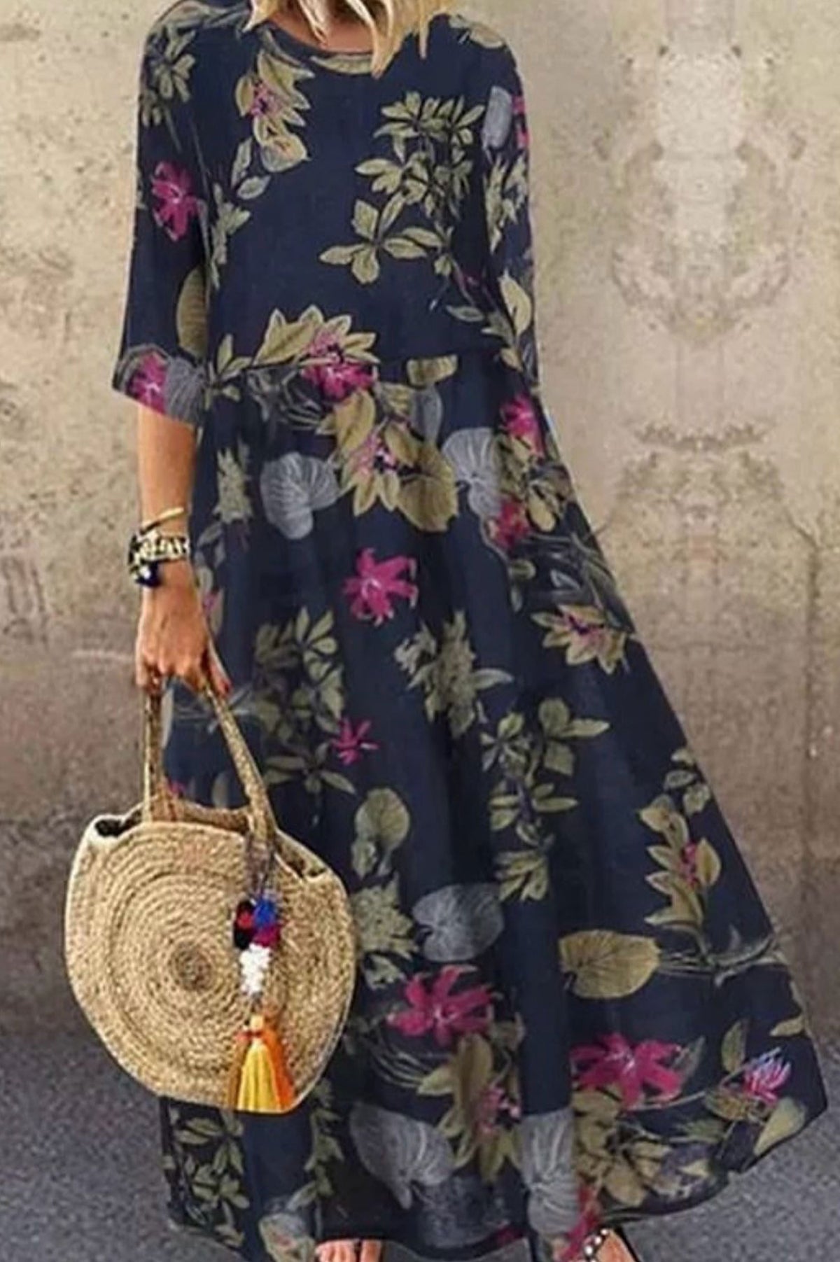 SHEIN FLORAL DRESS