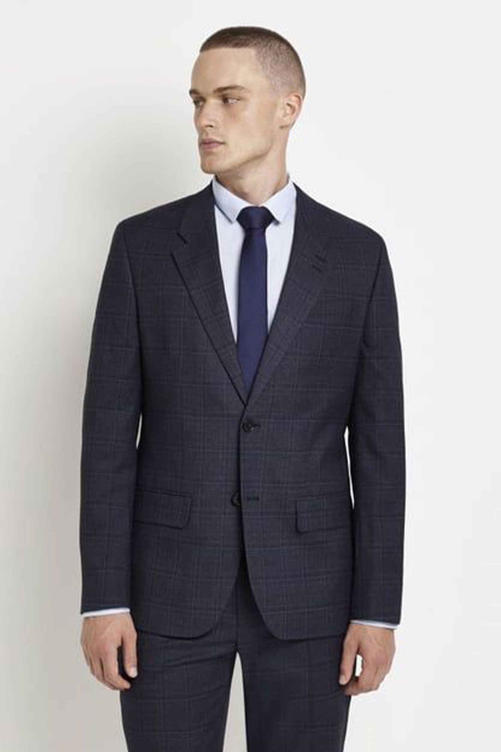 RIVER ISLAND 100%COTTON BLAZER JACKET SLIM FIT