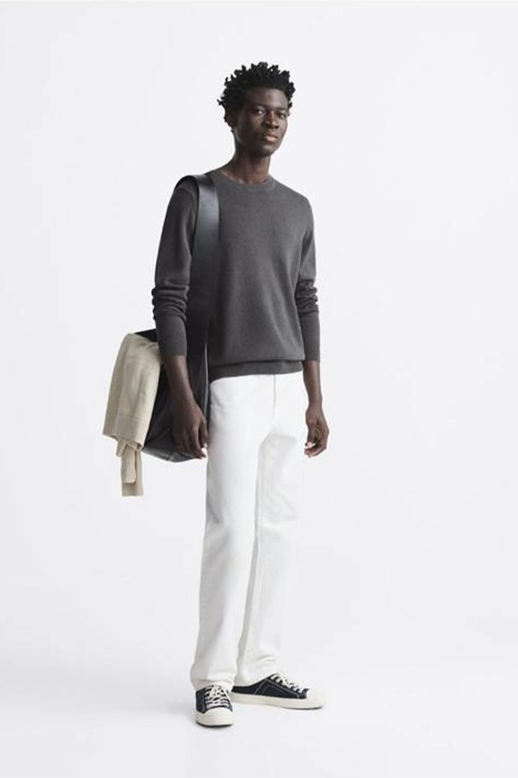 LINEN-COTTON SWEATER