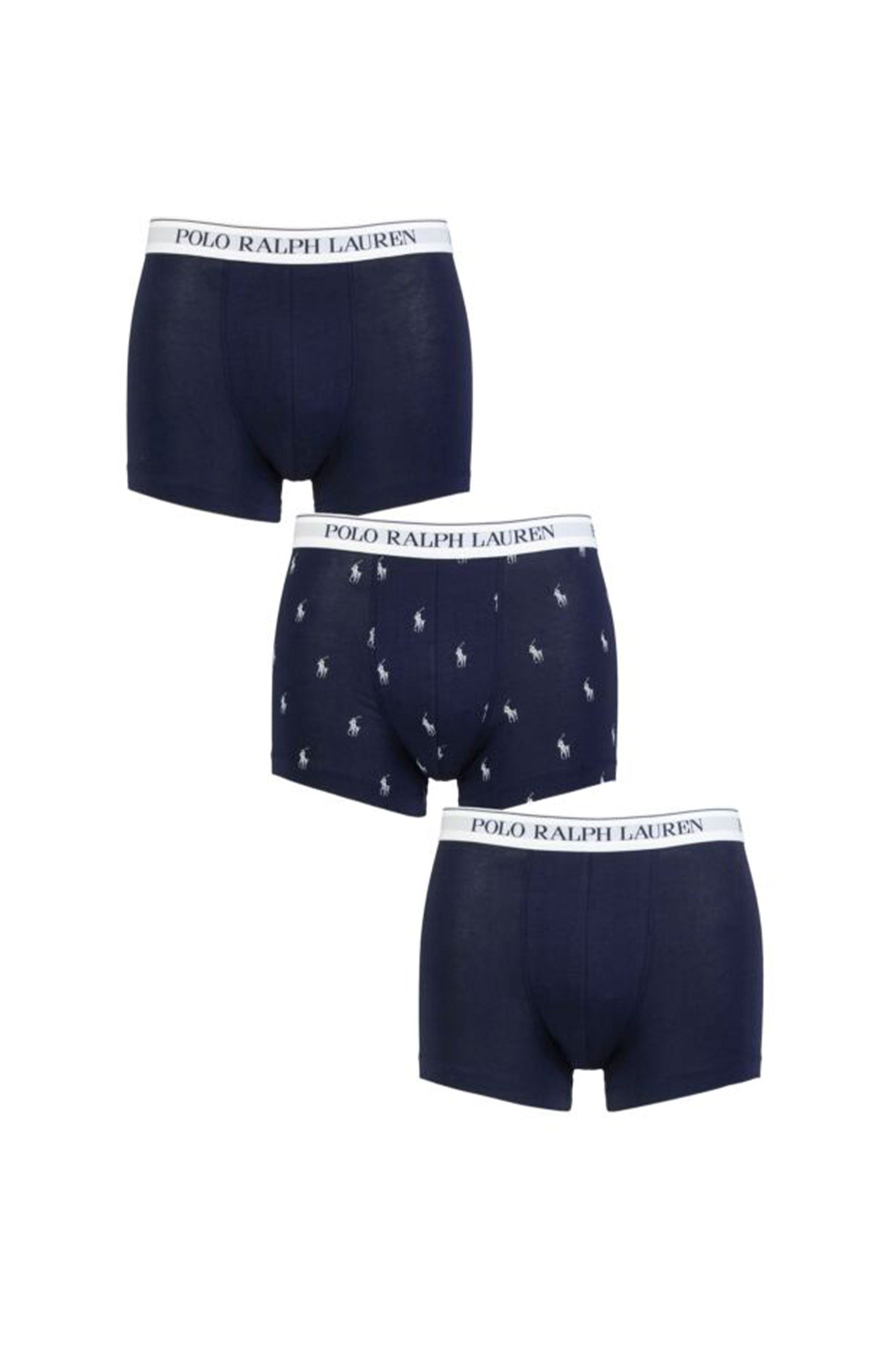 POLO RALPH LAUREN MEN'S STRETCH COTTON CLASSIC TRUNKS