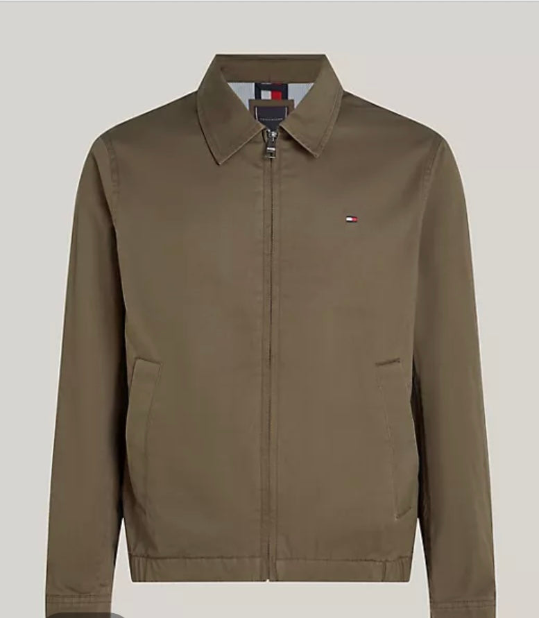COTTON ZIP IVY JACKET