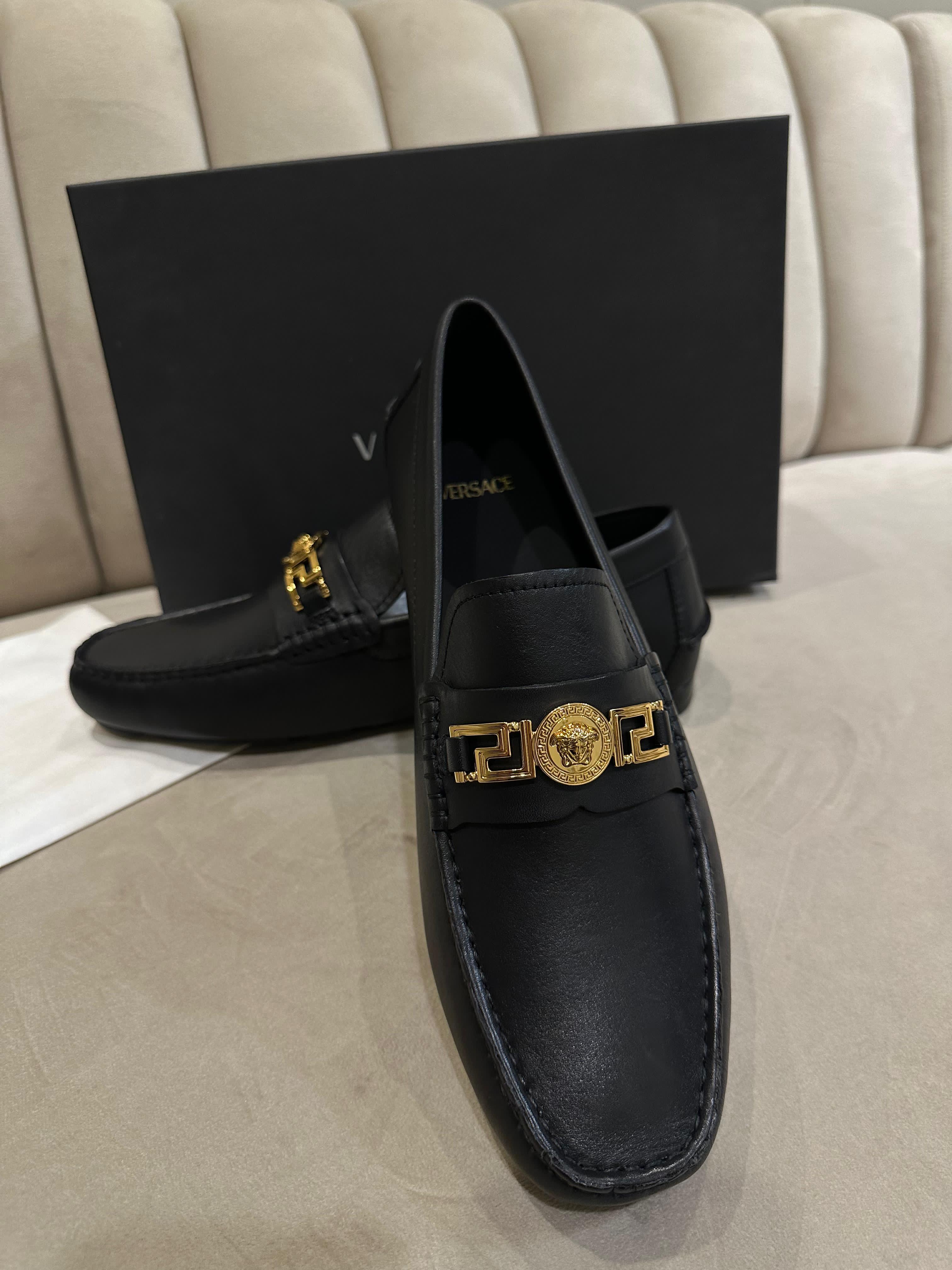 Versace men’s drivers shoes
